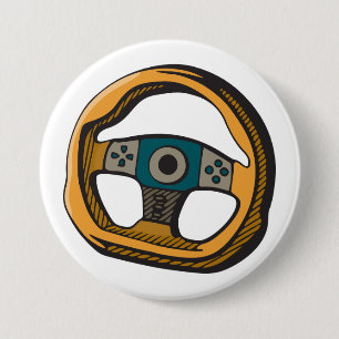 Rennlenkrad-Controller Gamer Button