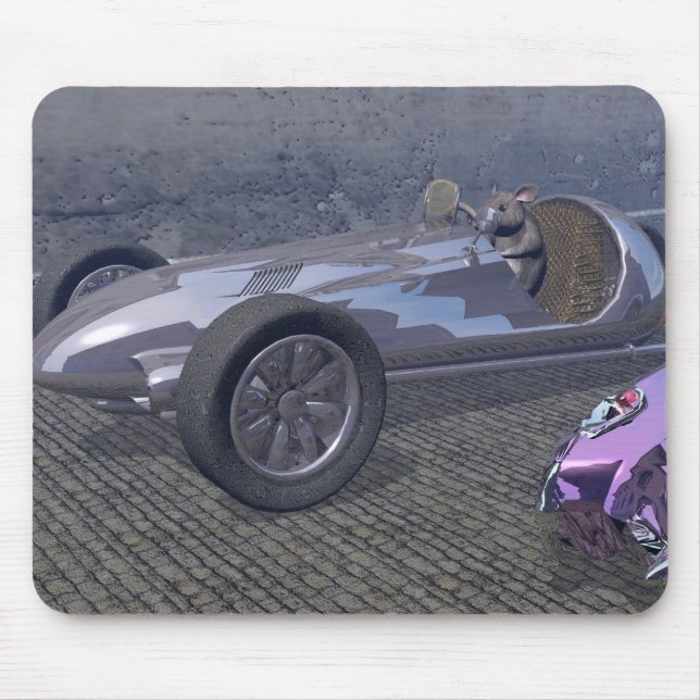 RennMaus Mousepad (Vorne)