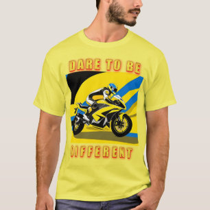 Rennmotorrad und Fahrer T-Shirt