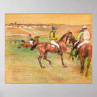 Rennpferde, berühmtes Gemälde von Edgar Degas