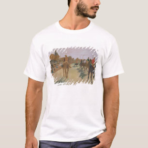 Rennpferde Edgar Degass   vor den Ständen T-Shirt
