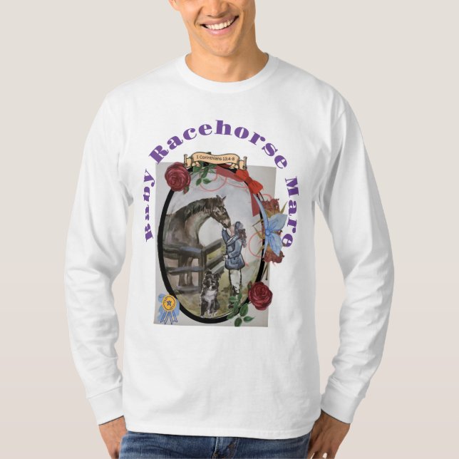 Rennpferde T-Shirt (Vorderseite)