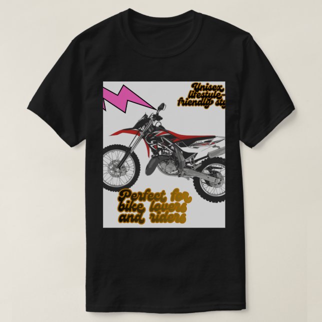 Rennrad Kunst T-Shirt (Design vorne)