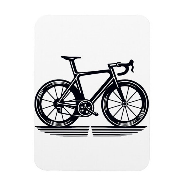 Rennrad Magnet (Vertikal)