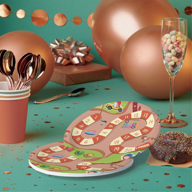 Rennspiel Pappteller (Von Creator hochgeladen)