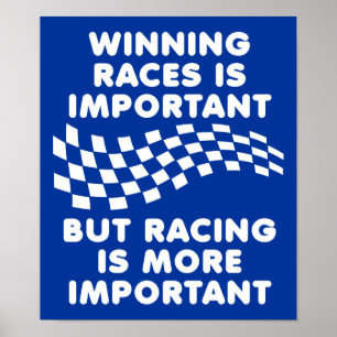 Rennsport ist wichtiger Dirt Bike Motocross Schild