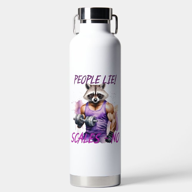 Rennsportler Trinkflasche (Vorderseite)