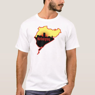Rennstrecke Nurburgring Nordschleife, Deutschland T-Shirt
