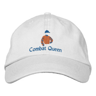 Rennstreckendesign der "Combat Queen" Bestickte Baseballkappe