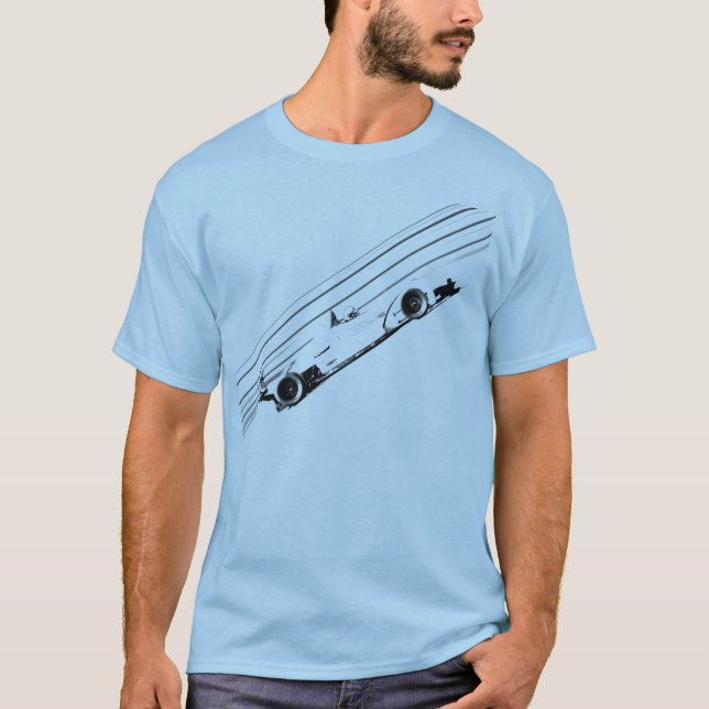Rennstreifen T-Shirt (Vorderseite)