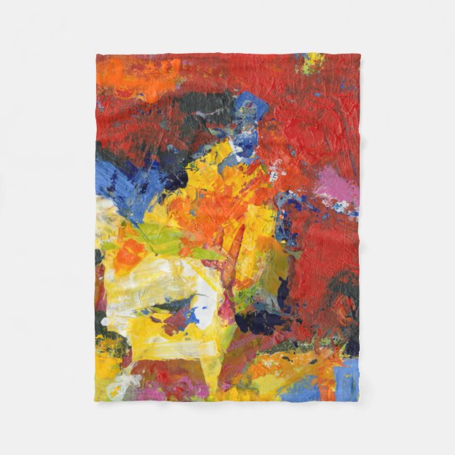 Renntag Fleecedecke (Vorderseite)