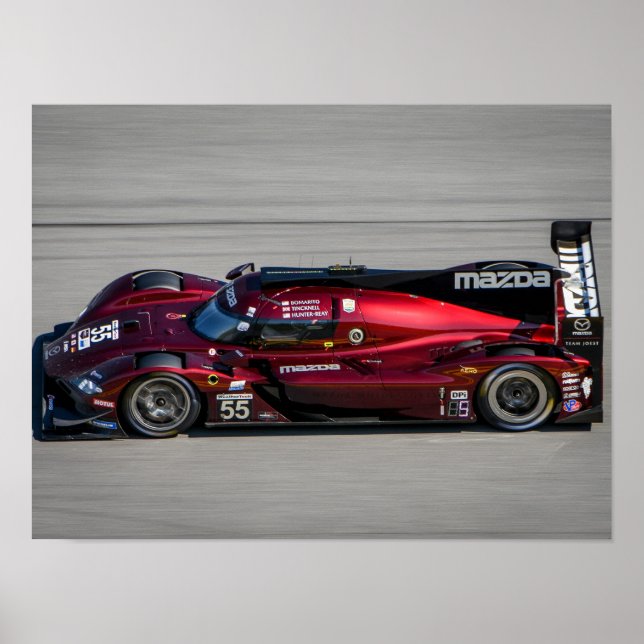 Rennwagen #55 poster (Vorne)