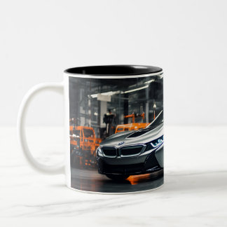 Rennwagen aus Aluminium Zweifarbige Tasse