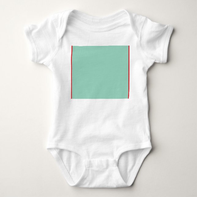 Rennwagen Baby Strampler (Vorderseite)