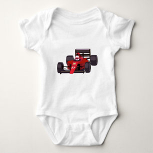 Rennwagen Baby Strampler