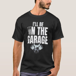 Rennwagen-Benzinkopf-Rennmechaniker-Männer Frauen T-Shirt