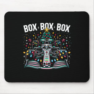 Rennwagen Box Box Box Funk Anruf Spaß Weihnachten Mousepad