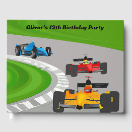 Rennwagen Design Gästebuch