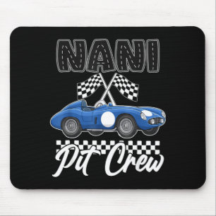 Rennwagen-Geburtstagsfeier Rennfamilie Nani-Pit Mousepad