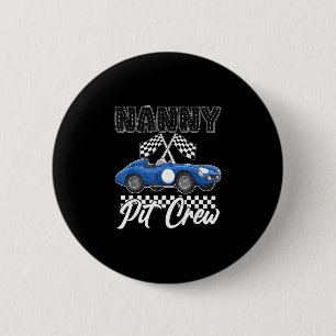 Rennwagen-Geburtstagsfeier Rennfamilie Nanny-Pit Button