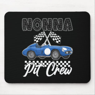 Rennwagen-Geburtstagsfeier-Rennfamilie-Nonna-Pit Mousepad