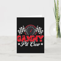 Rennwagen Geburtstagsparty Racing Family Gammy Pit