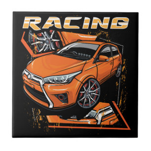 Rennwagen _ Motor (101) Fliese