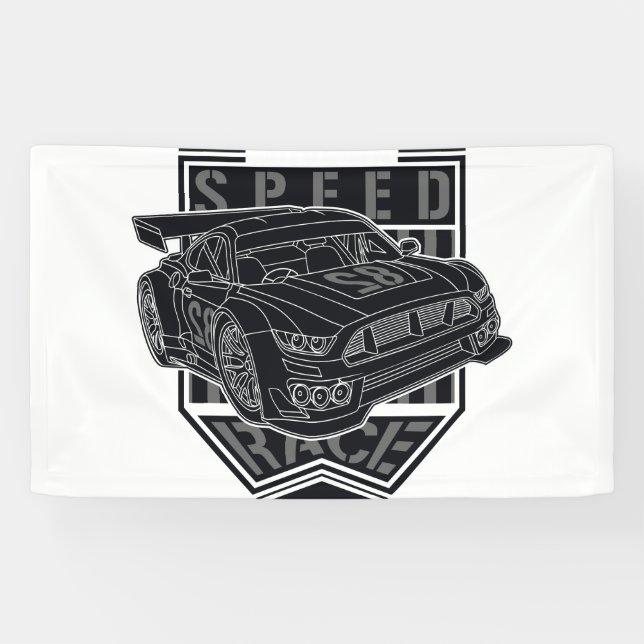 Rennwagen _ Motor 2 Banner (Horizontal)