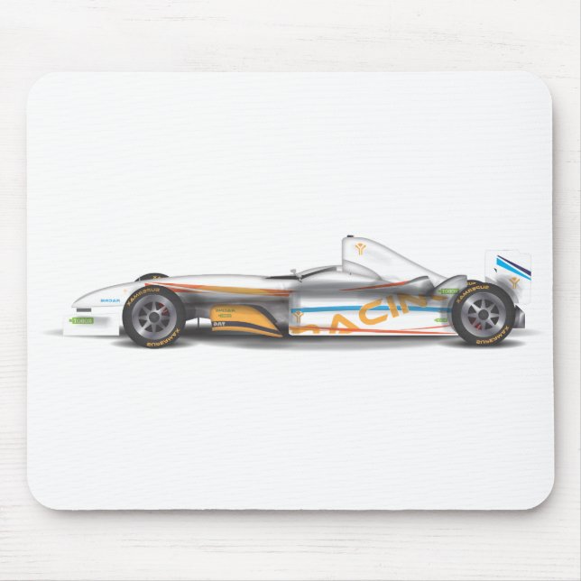 Rennwagen Mousepad (Vorne)