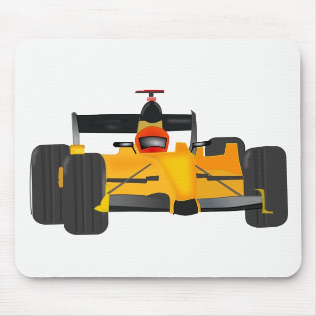 Rennwagen Mousepad (Vorne)