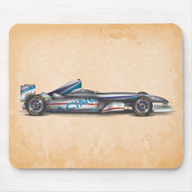 Rennwagen Mousepad (Vorne)