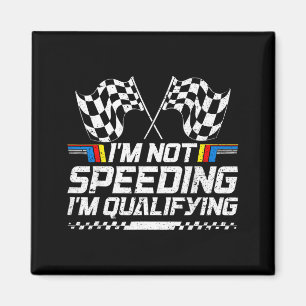 Rennwagen nicht zu schnell im Qualifying-Rennen Magnet