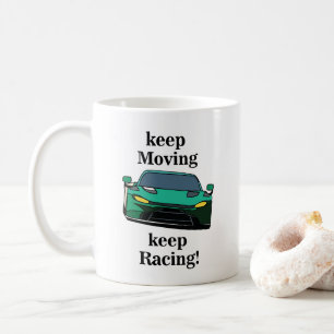 Rennwagen Racer Geburtstag Kaffeetasse