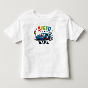 🏁 Rennwagen-Shirt für Kleinkinder-Jungen, die Aut Kleinkind T-shirt