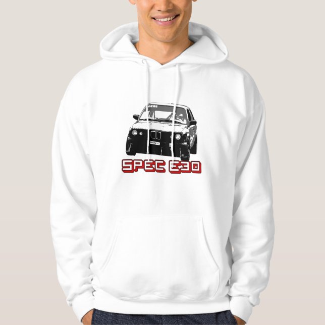Rennwagen Spec E30 Hoodie (Vorderseite)