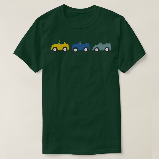 Rennwagen T-Shirt (Design vorne)