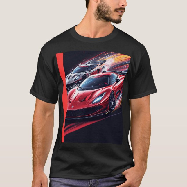 RENNWAGEN T-Shirt (Vorderseite)