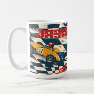 Rennwagen-Themen-Kaffeetasse Kaffeetasse