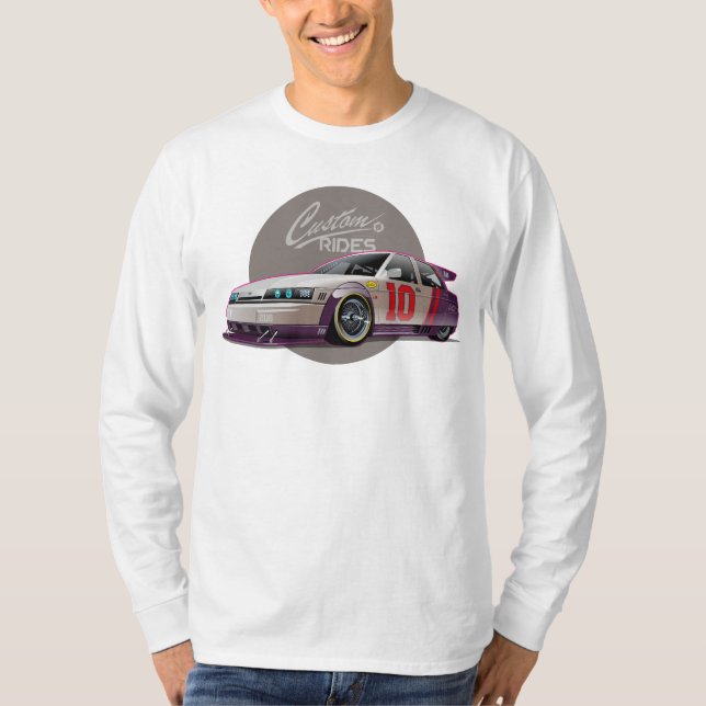 Rennwagenkonzept der Fiktion T-Shirt (Vorderseite)