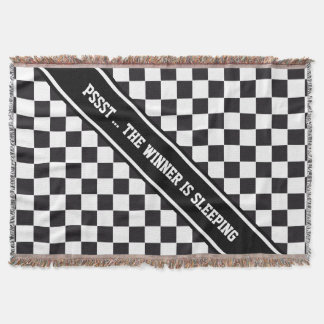 Rennwagenmuster + Ihr Backgr Farbe & Text Decke