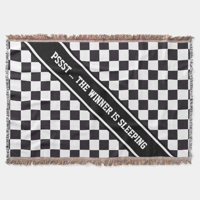 Rennwagenmuster + Ihr Backgr Farbe & Text Decke (Vorderseite)