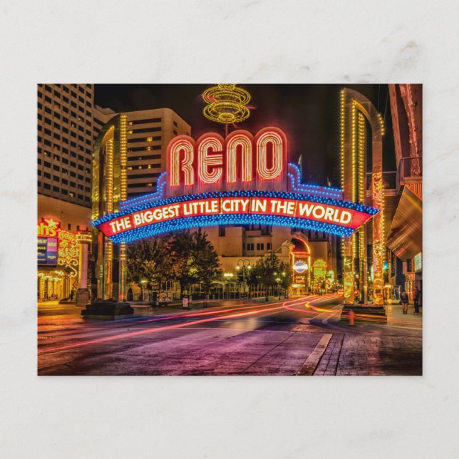 Reno Arch Postcard Postkarte (Vorderseite)