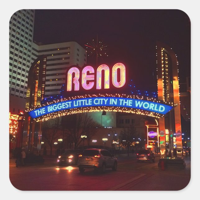 Reno Arch Sign #1 Stickers (Vorderseite)