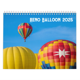 Reno Balloon 2025 Calender Kalender