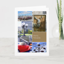 Reno City, Nevada, Foto Collage