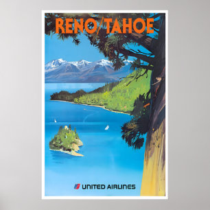 Reno-Kunstposter Nevada Vintage-Plakat (TR73)a Poster