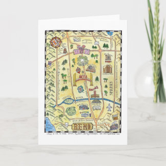 Reno Map Karte