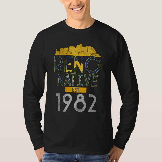 Reno Native Est. 1982 T-Shirt (Vorderseite)