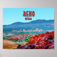 Reno Nevada Downtown Vintag