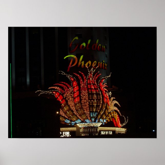 Reno Nevada Flamingo Poster (Vorne)